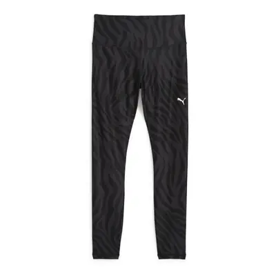 Puma TRAIN FAV 7/8 TIGHT AOP Női leggings sportoláshoz, fekete, méret