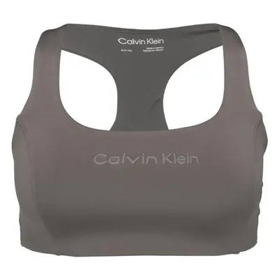 Calvin Klein WO - SPORTS BRA MEDIUM SUPPORT Női melltartó, sötétszürke, méret