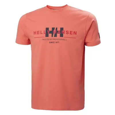 Helly Hansen RWB GRAPHIC T-SHIRT Férfi póló, lazac, méret