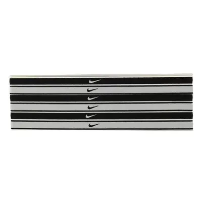 Nike TIPPED SWOOSH SPORT HEADBANDS 6PK 2.0 Fejpánt, fekete, méret