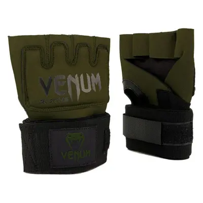 Venum KONTACT GEL GLOVE WRAPS Kesztyű, khaki, méret