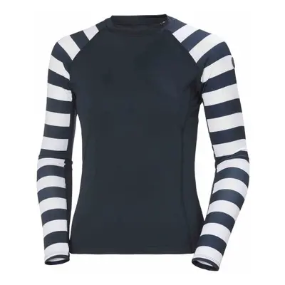 Helly Hansen WATERWEAR RASHGUARD W Női funkcionális felső, sötétkék, méret