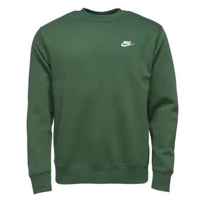 Nike SPORTSWEAR CLUB Férfi pulóver, sötétzöld, méret