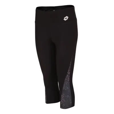 Lotto RUN FIT W LEGGING MID Női 3/4-es leggings, fekete, méret