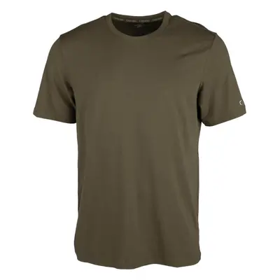 Calvin Klein S/S CREW NECK Férfi póló, khaki, méret