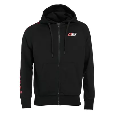 Lotto LOGO UNO SWEAT FZ HD Férfi pulóver, fekete, méret