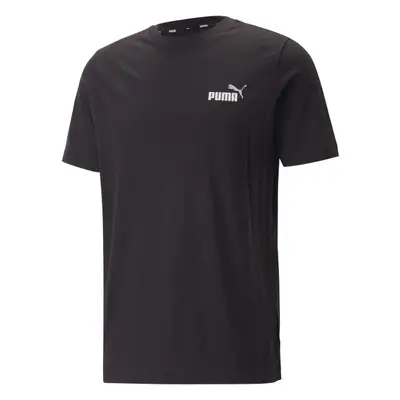 Puma ESS+2 COL SMALL LOGO TEE Férfi póló, fekete, méret