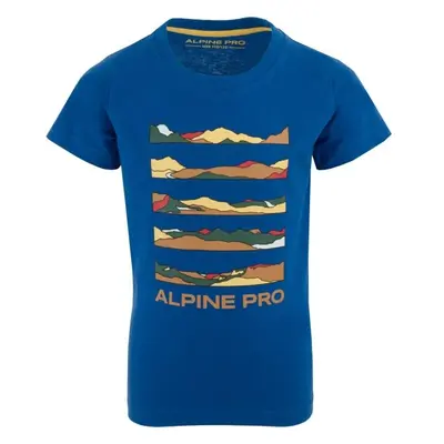 ALPINE PRO IKEFO Gyerek póló, kék, méret