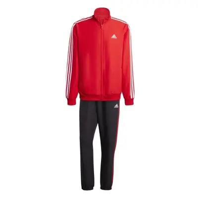 adidas 3-STRIPES WOVEN TRACKSUIT Férfi melegítő szett, piros, méret