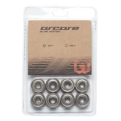 Arcore ABEC7 CHROM SET Görkorcsolya csapágy, ezüst, méret