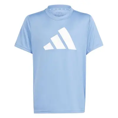 adidas TR-ES LOGO T Fiú póló, világoskék, méret