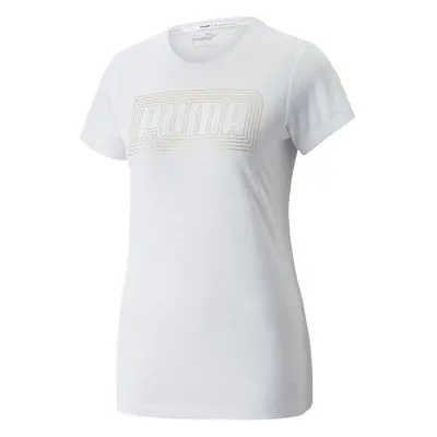 Puma PERFORMANCE LOGO FILL TEE REC Q4 Női póló, fehér, méret