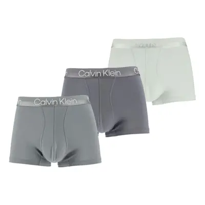 Calvin Klein TRUNK 3PK Férfi boxeralsó, szürke, méret