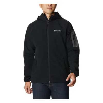 Columbia TALL HEIGHTS HOODED SOFT Férfi softshell kabát, fekete, méret