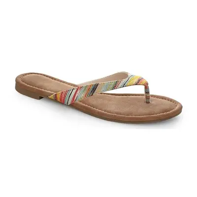 LOAP HERBA Női flip-flop papucs, barna, méret