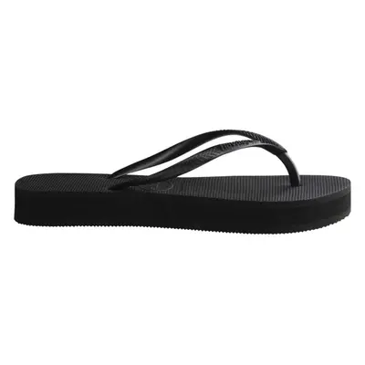 HAVAIANAS SLIM FLAT FORM Női flip-flop papucs, fekete, méret 37/38