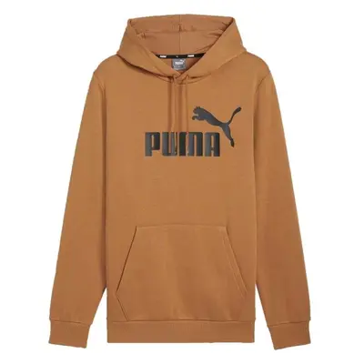 Puma ESS BIG LOGO Férfi sportos pulóver, barna, méret