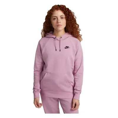 Nike NSW ESSNTL FLC PO HOODIE Női pulóver, rózsaszín, méret