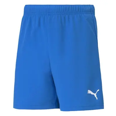 Puma TEAMRISE SHORT JR Junior rövidnadrág, kék, méret