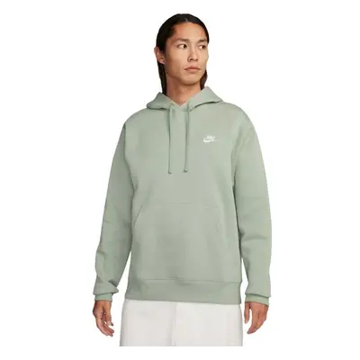 Nike SPORTSWEAR CLUB FLEECE Férfi pulóver, világoszöld, méret