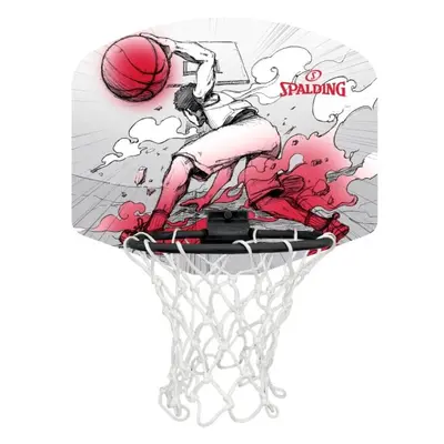 Spalding SKETCH MICRO MINI BACKBOARD SET Mini kosárlabda palánk, piros, méret