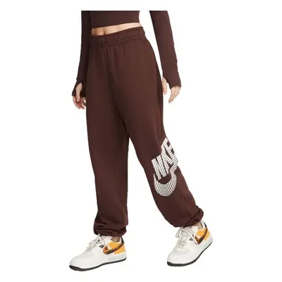 Nike NSW FLC OS PANT SB DNC Női melegítőnadrág, barna, méret