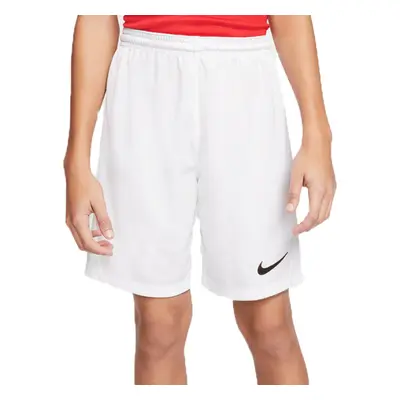 Nike DRI-FIT PARK JR TQO Fiú rövidnadrág focira, fehér, méret