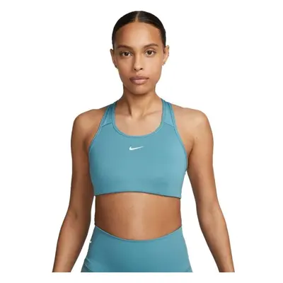 Nike SWOOSH BRA PAD Női sportmelltartó, világoskék, méret