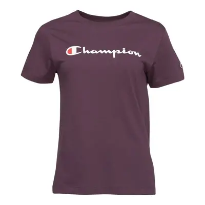 Champion CREWNECK Női póló, lila, méret