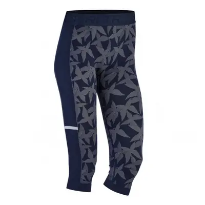 KARI TRAA BUTTERFLY CAPRI Női varrásmentes legging, sötétkék, méret