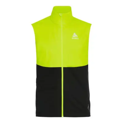 Odlo ZEROWEIGHT WARM VEST Mellény, fényvisszaverő neon, méret