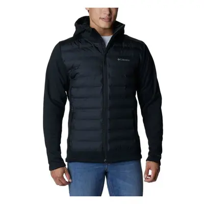 Columbia OUT-SHIELD INSULATED FULL ZIP HOODIE Férfi hibrid kabát, fekete, méret