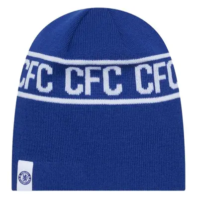 New Era WRDMRK SKULL BEANIE CHELSEA FC Férfi sapka, kék, méret