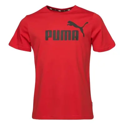 Puma ESS LOGO TEE B Fiú póló, piros, méret