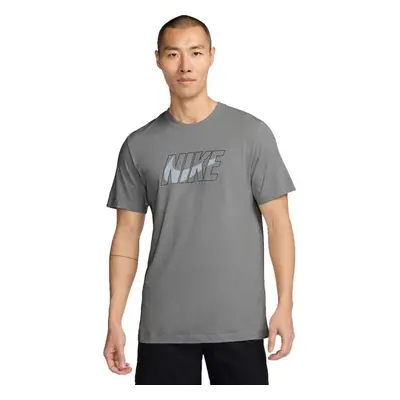 Nike DRI-FIT Férfi póló, szürke, méret