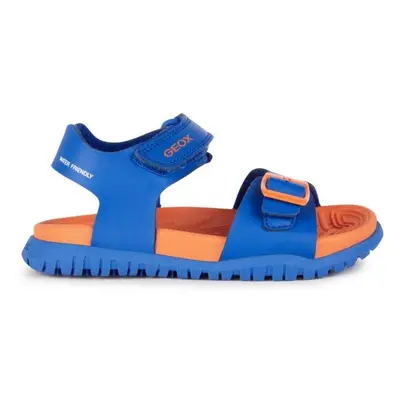 Geox J SANDAL FUSBETTO B. A Junior (fiú) szandál, kék, méret