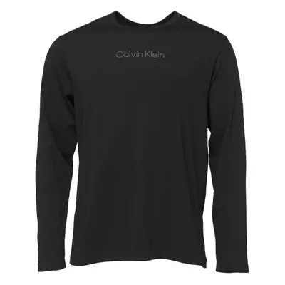 Calvin Klein L/S CREW NECK Férfi pizsamafelső, fekete, méret