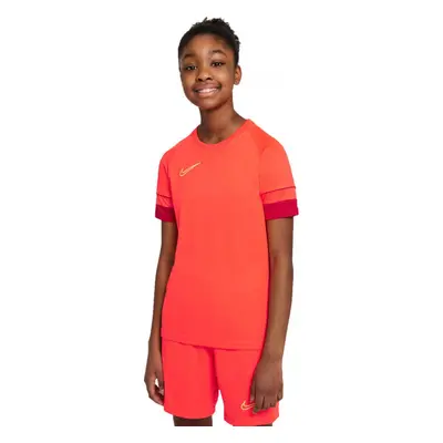 Nike DRI-FIT ACADEMY Fiú futballpóló, piros, méret