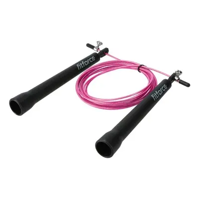 Fitforce SPEED ROPE Gyorsasági ugrálókötél, rózsaszín, méret