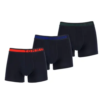 Tommy Hilfiger 3P TRUNK Férfi boxeralsó, fekete, méret