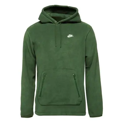 Nike CLUB FLEECE Férfi pulóver, sötétzöld, méret