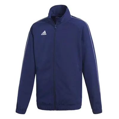 adidas CORE18 PRE JKTY Fiú futballkabát, sötétkék, méret