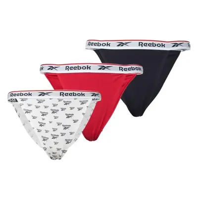 Reebok TANGA BRIEF KALAB 3pk Női alsónemű, fekete, méret