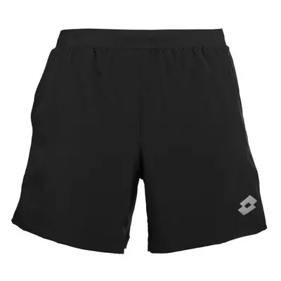 Lotto RUNNING SHORT Férfi rövidnadrág futáshoz, fekete, méret