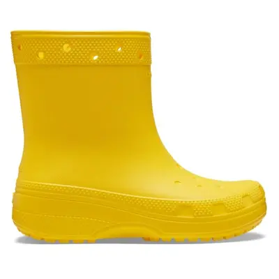 Crocs CLASSIC RAIN BOOT Női gumicsizma, sárga, méret 36/37