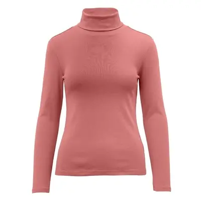 s.Oliver RL T-SHIRT LONG SLEEVE POLO NECK NOOS Felső, rózsaszín, méret