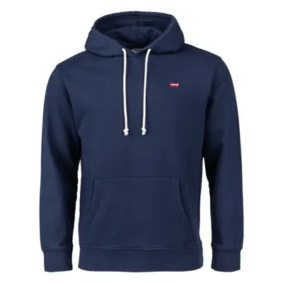 Levi's® NEW ORIGINAL HOODIE CORE Férfi pulóver, sötétkék, méret