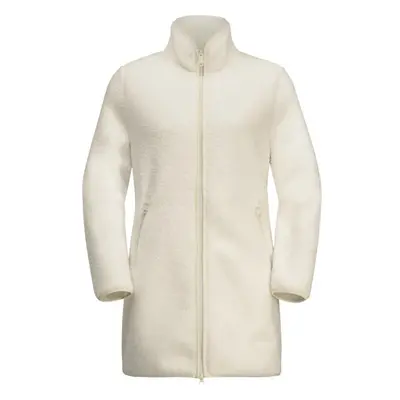 Jack Wolfskin HIGH CURL COAT W Női télikabát, bézs, méret