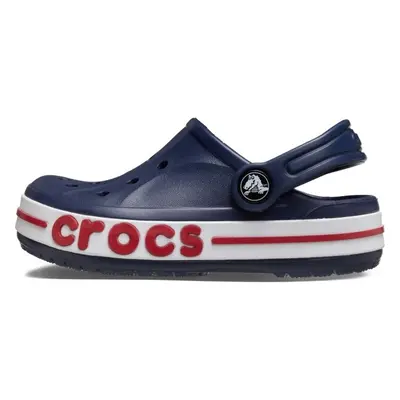 Crocs BAYABAND CLOG K Gyerek papucs, sötétkék, méret 28/29