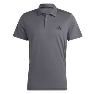 adidas TR-ES BASE POLO Férfi edzőpóló, sötétszürke, méret